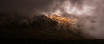 Augenblick im Nebel