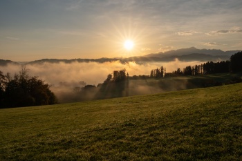 Sonnenaufgang am Rosenberg