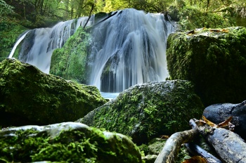 Mystischer Wasserfall