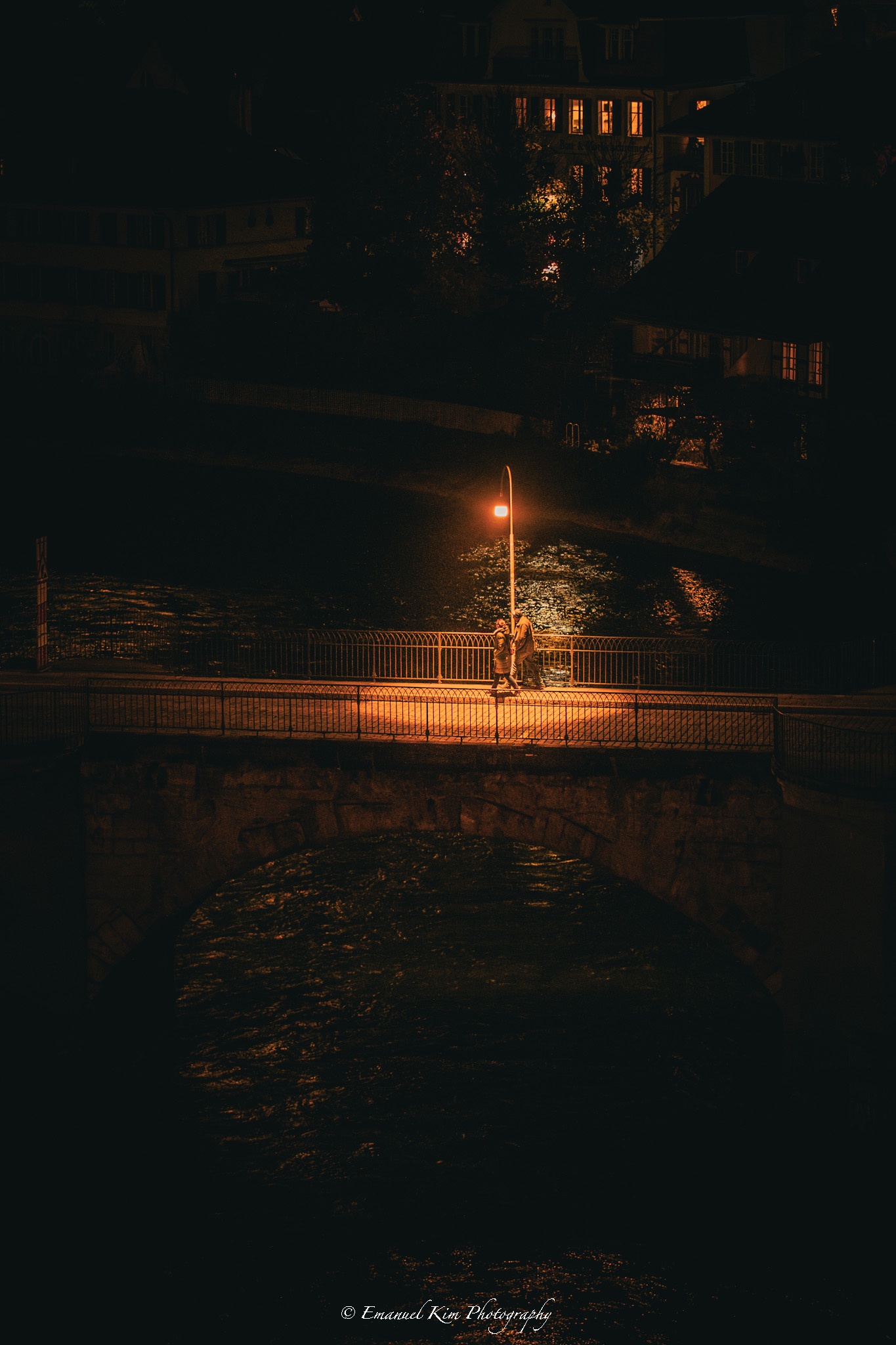 Nachtspaziergang über der Aare